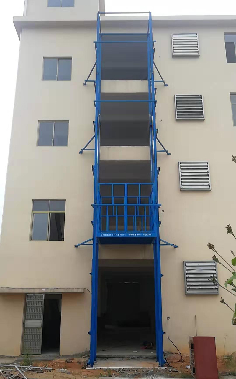 梧州室外导轨式升降平台